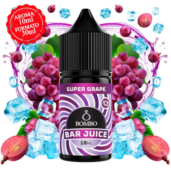 Super Grape Ice Aroma 10ml (Longfill) - Bombo Bar Juice