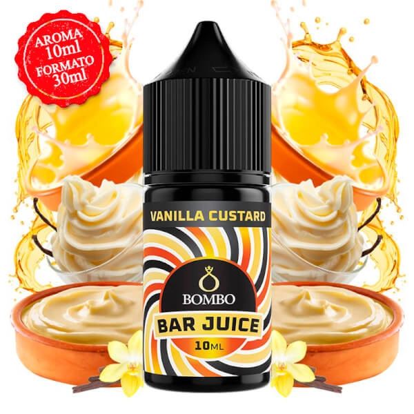 Vanilla Custard Aroma 10ml (Longfill) - Bombo Bar Juice