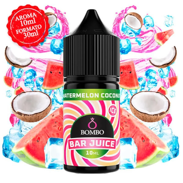 Watermelon Coconut Ice Aroma 10ml (Longfill) - Bombo Bar Juice