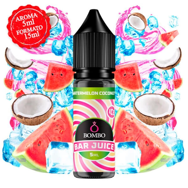 Watermelon Coconut Ice Aroma 5ml (Longfill) - Bombo Bar Juice