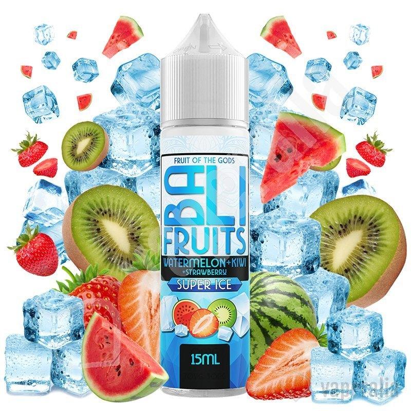 Watermelon Kiwi Strawberry Super Ice 15ml Aroma (Longfill) - Bali by Kings Crest