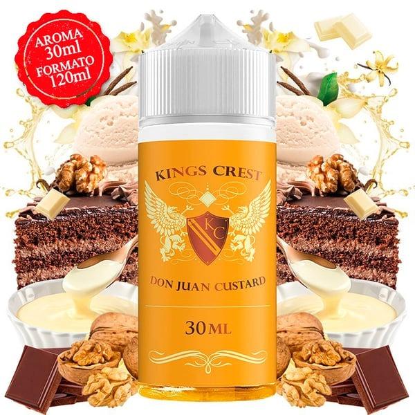 Don Juan Custard Aroma 30ml (Longfill) - Kings Crest