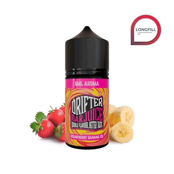 Strawberry Banana Ice Aroma 6ml (Longfill) - Drifter