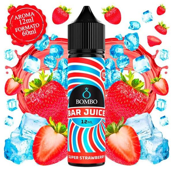 Super Strawberry Ice Aroma 12ml (Longfill) - Bombo bar juice