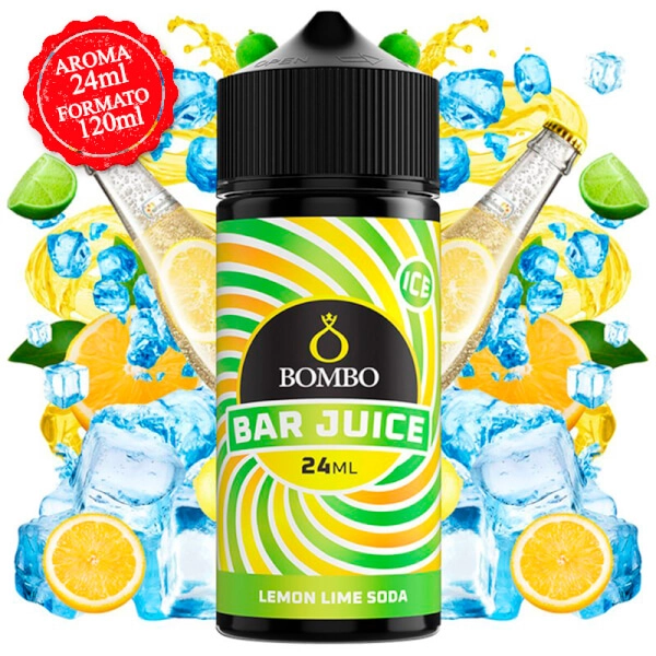 Lemon Lime Soda Ice Aroma 24ml (Longfill) - Bombo Bar