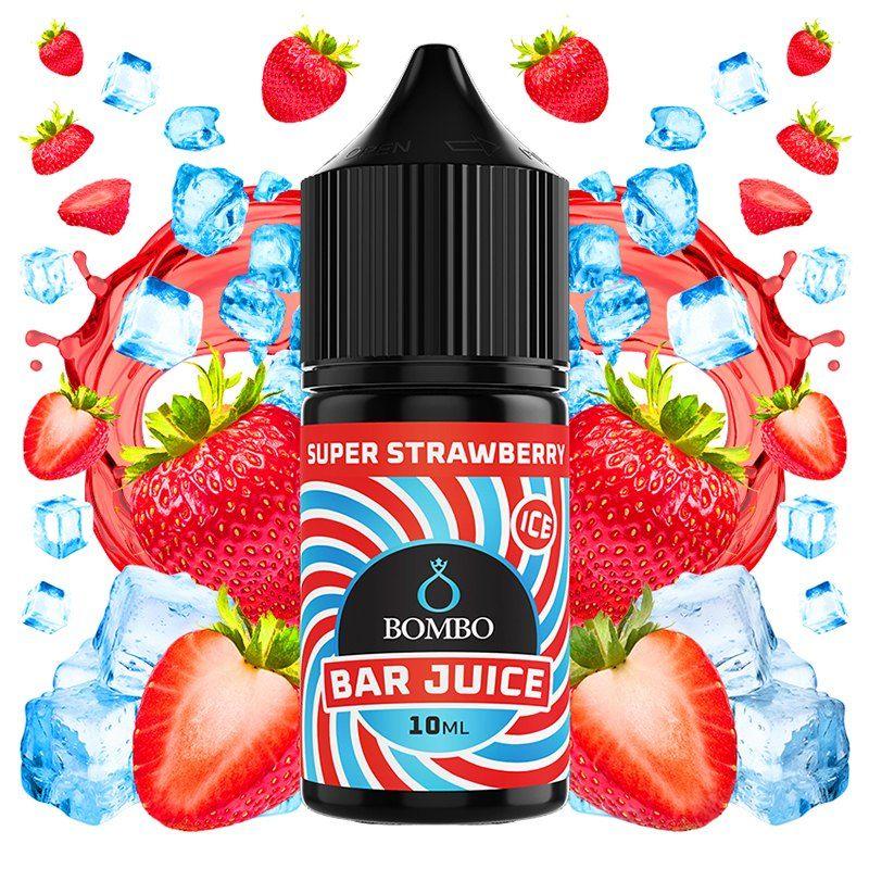 Super Strawberry Ice Aroma 10ml (Longfill) - Bombo bar juice