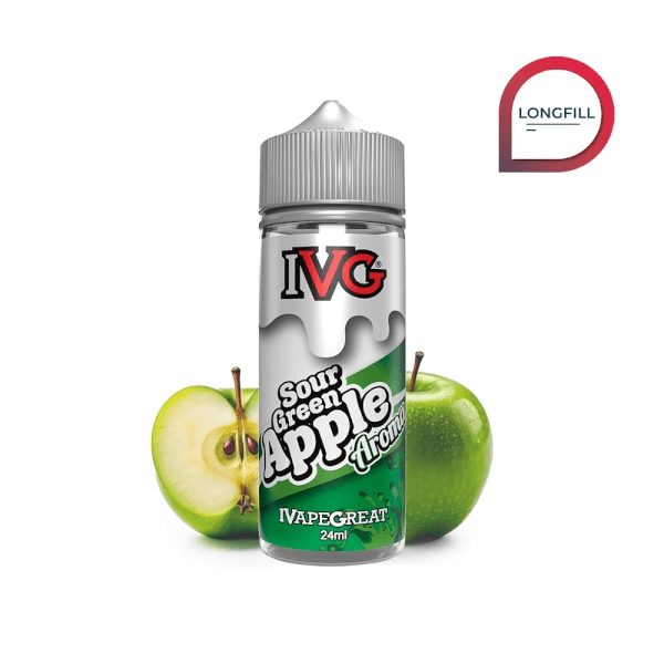 Sour Green Apple Aroma 24ml (Longfill) - IVG