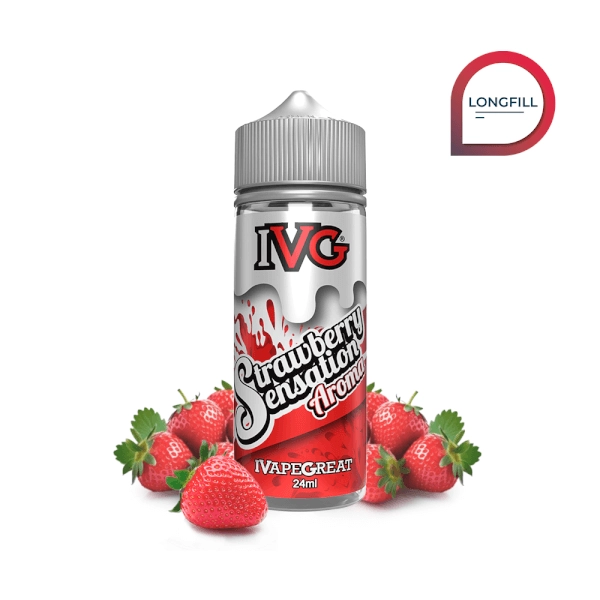 Strawberry Sensations Aroma 24ml (Longfill) - IVG