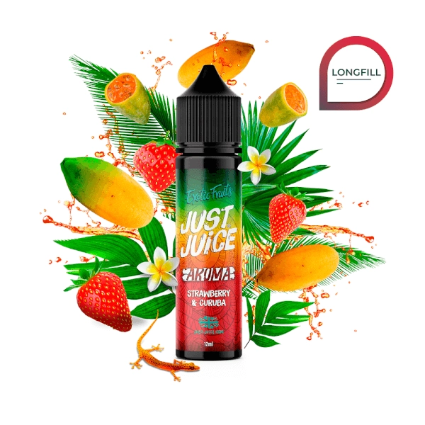 Strawberry Curuba Aroma 12ml (Longfill) - Just Juice Exotic Fruits