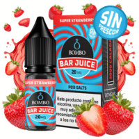 Super Strawberry Ice Salt Sin Frescor 10ml - Bar juice by Bombo