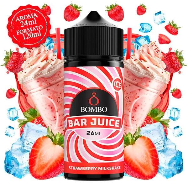 Strawberry Milshake Ice Aroma 24ml (Longfill) - Bombo Bar Juice