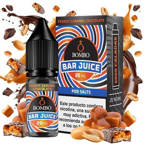 Peanut Chocolate Caramel Salt 10ml - Bar juice by Bombo