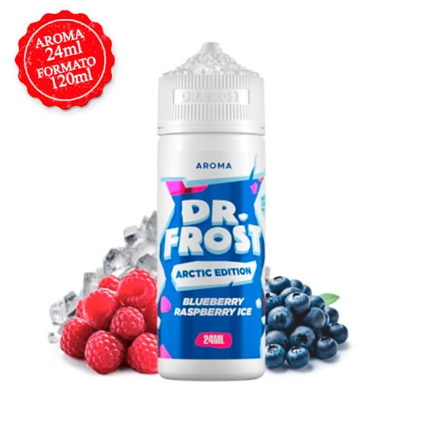 Blueberry Raspberry Ice  Aroma 24ml (Longfill) - Dr Frost