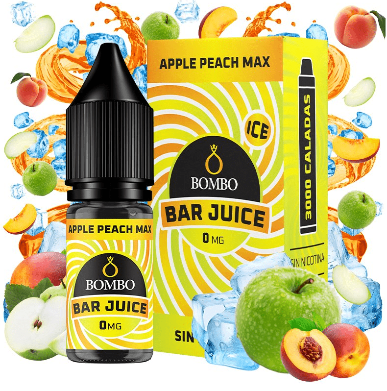 Apple Peach Max  Salt 10ml - Bar juice by Bombo