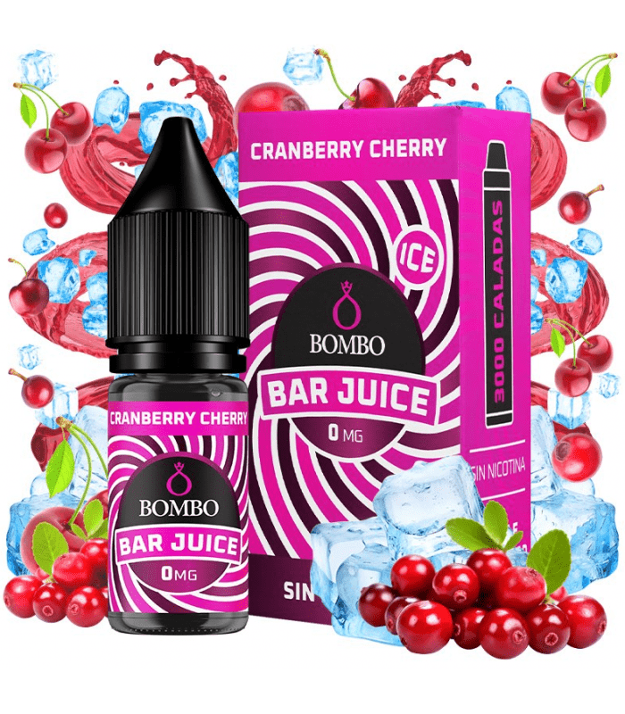 Cranberry Cherry Salt 10ml - Bar juice by Bombo