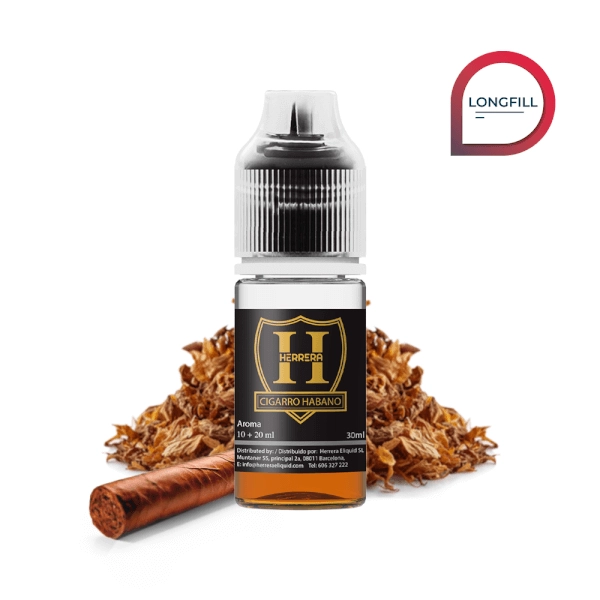 Cigarro Habano Aroma 10ml (Longfill) - Herrera