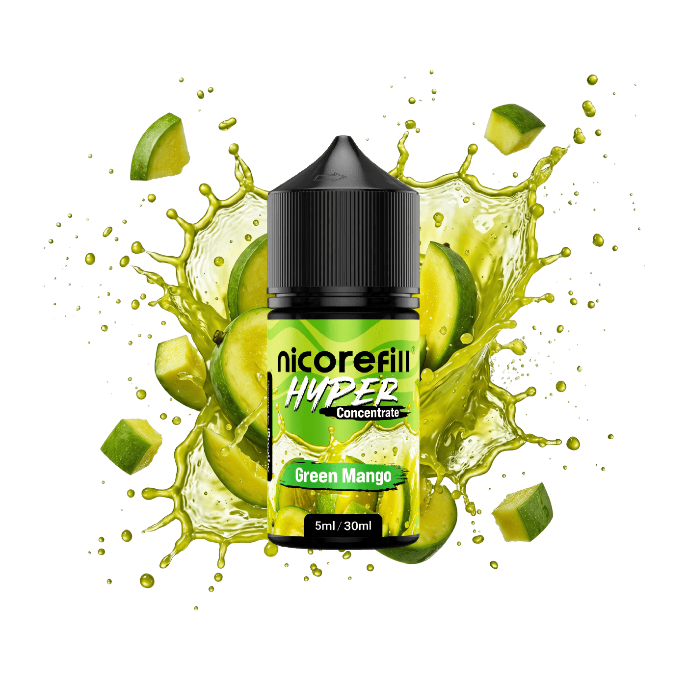 Green Mango Aroma Hyper (Longfill) 5ml - Nicorefill