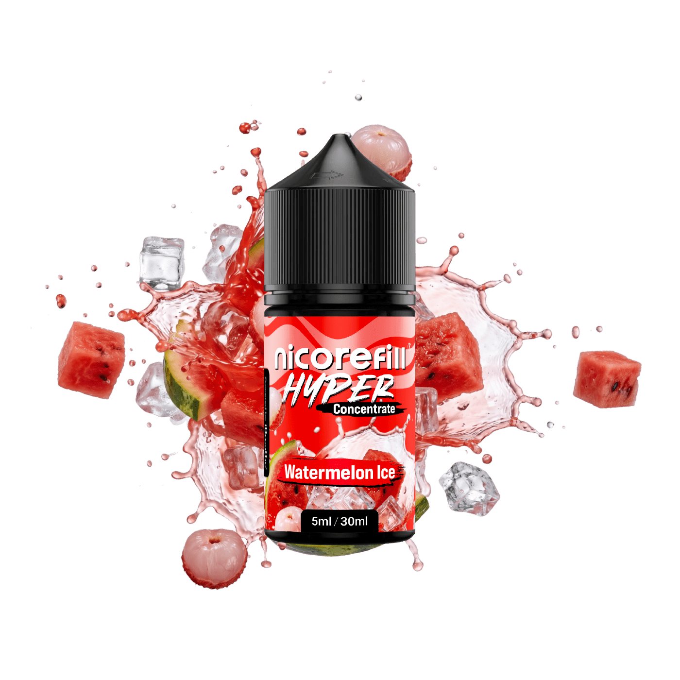 Watermelon Ice Aroma Hyper (Longfill) 5ml - Nicorefill